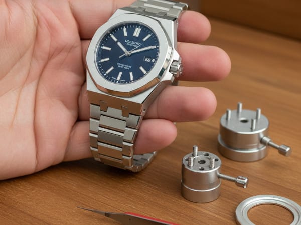 luxury watches weight & materials